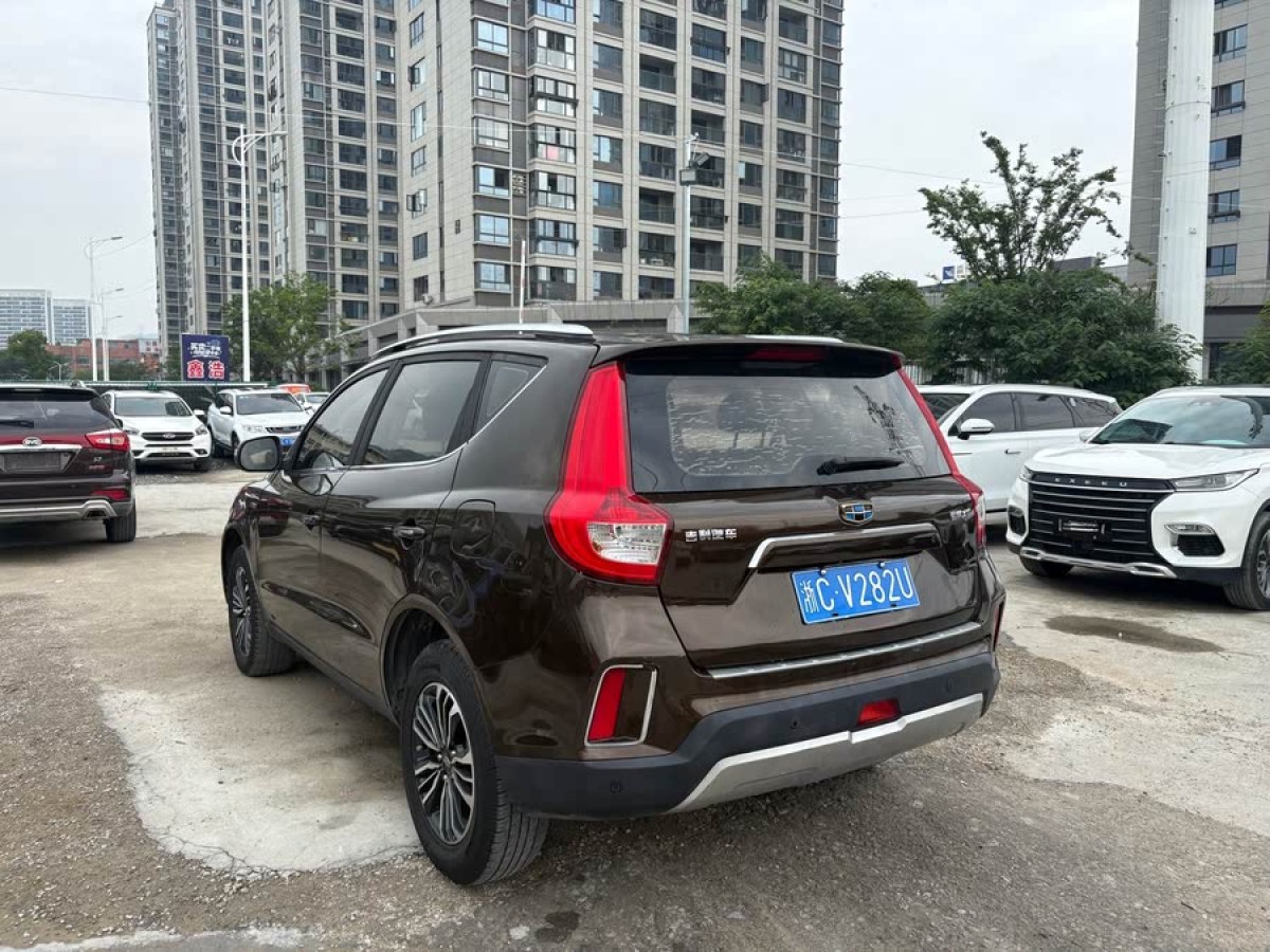 吉利 遠(yuǎn)景X6  2016款 1.3T CVT豪華型圖片