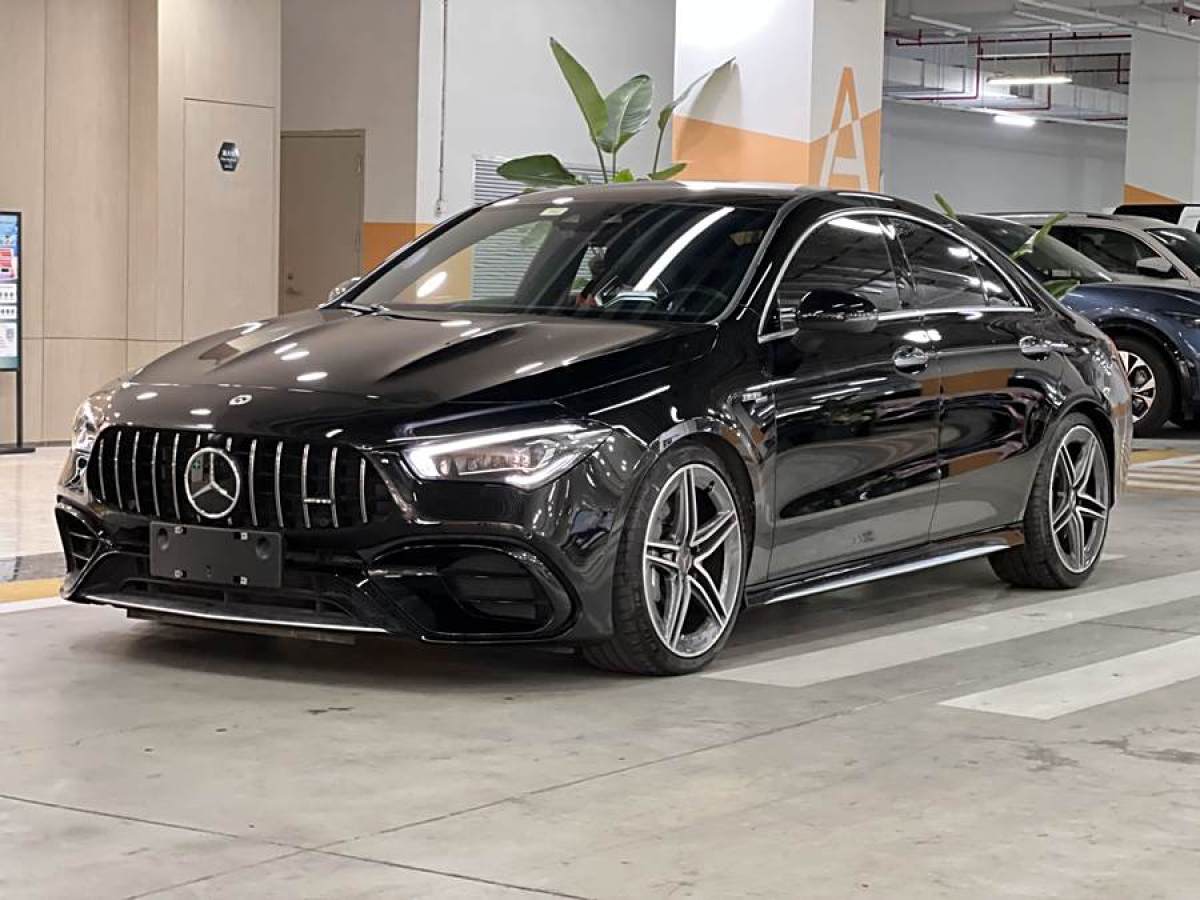 2021年4月奔馳 奔馳CLA級(jí)AMG  2021款 AMG CLA 45 4MATIC+