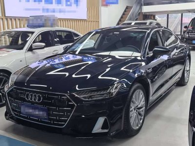 2023年5月 奧迪 奧迪A7L 45TFSI quattro S-line 見遠(yuǎn)型 流晶套裝圖片