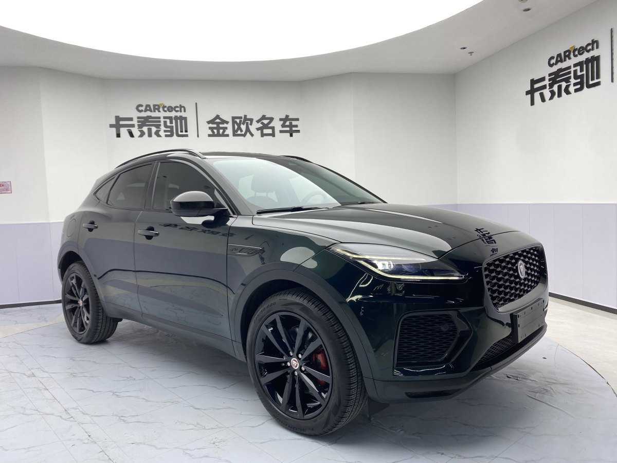 2023年9月捷豹 E-PACE  2024款 耀黑運動版 R-DYNAMIC SE BLACK