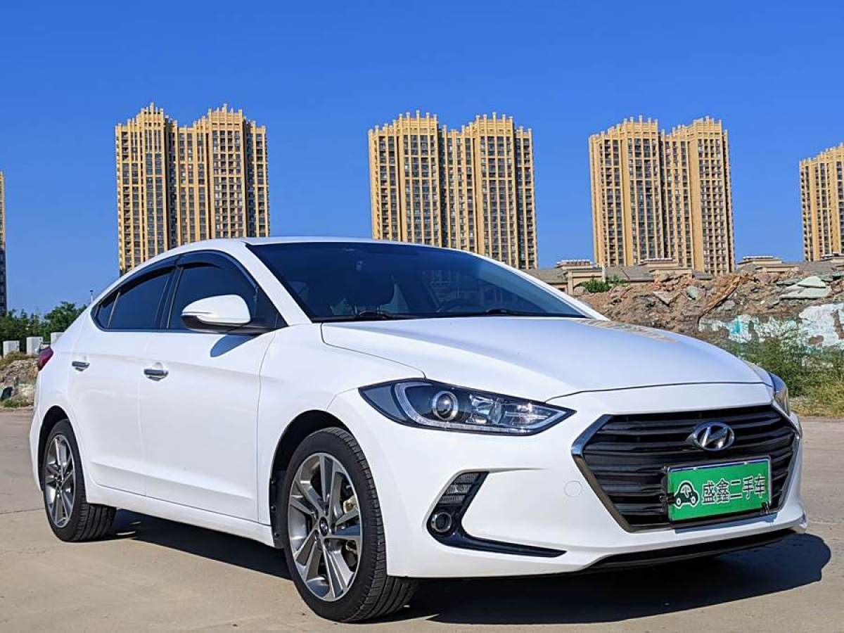 2019年4月現(xiàn)代 領動  2016款 1.6L 自動智炫?精英型