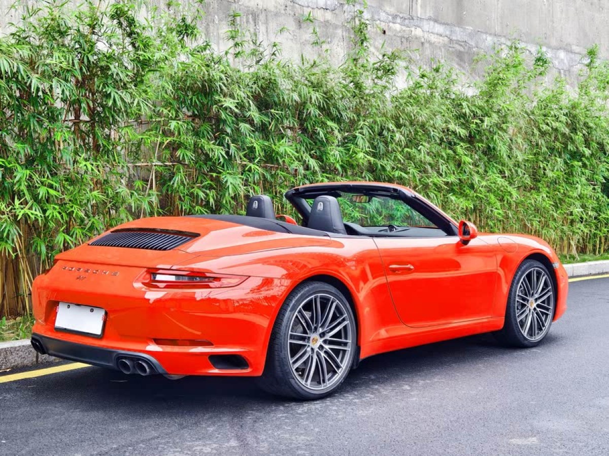 保時捷 911  2016款 Carrera Cabriolet 3.0T圖片