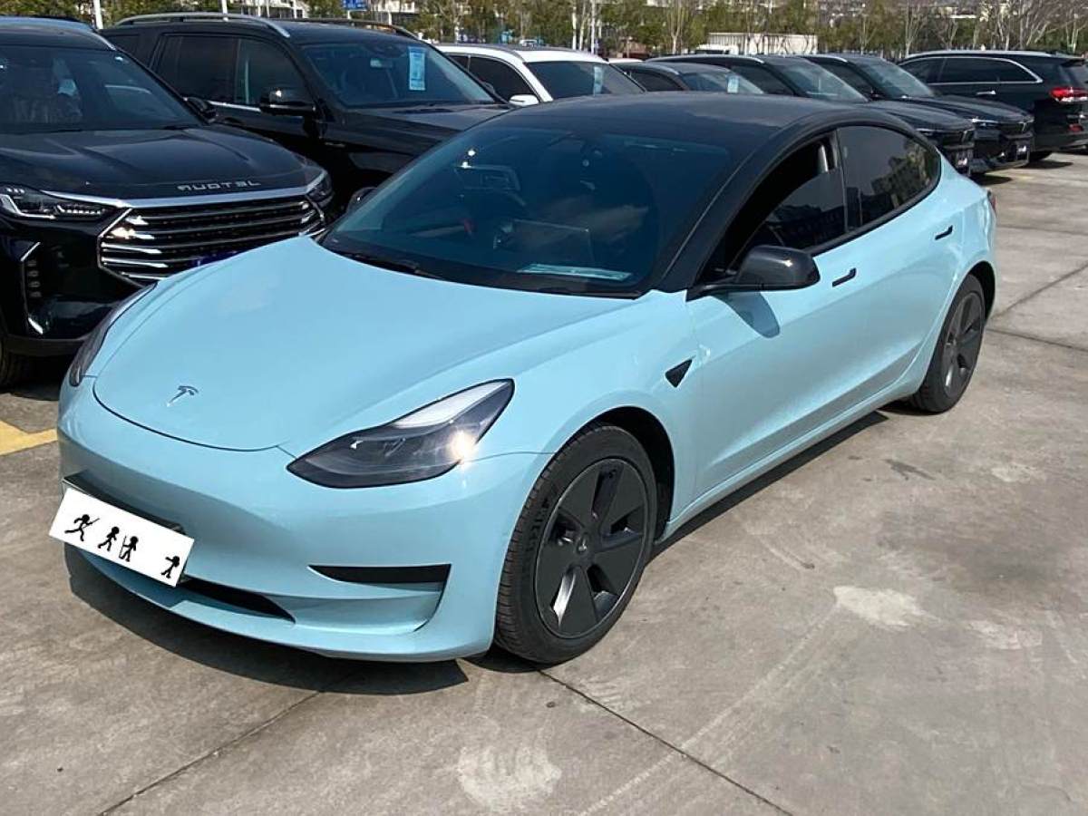 2021年9月特斯拉 Model 3  2021款 改款 標準續(xù)航后驅(qū)升級版