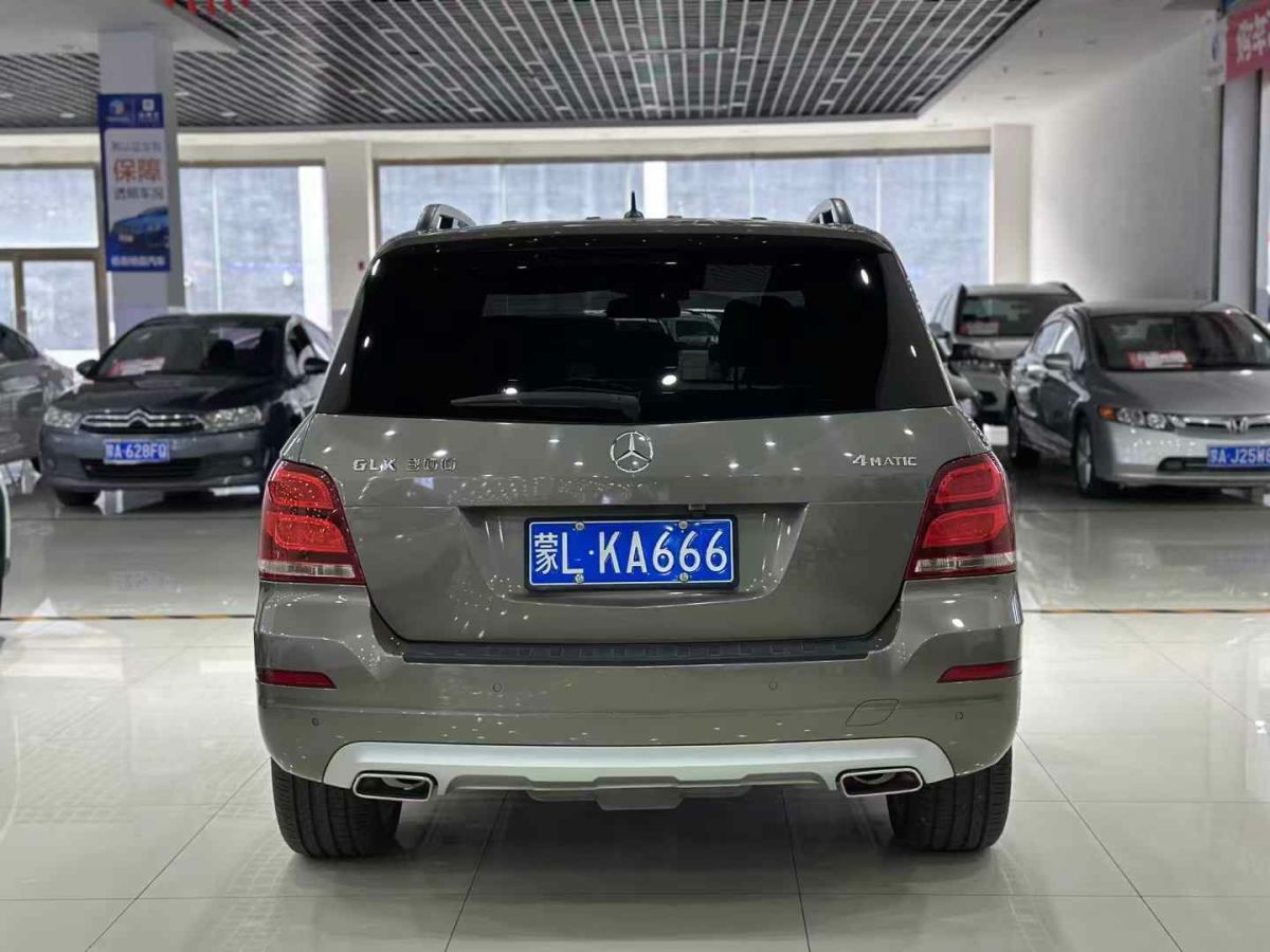 2013年1月奔馳 奔馳GLK級  2013款 GLK 300 4MATIC 動感型