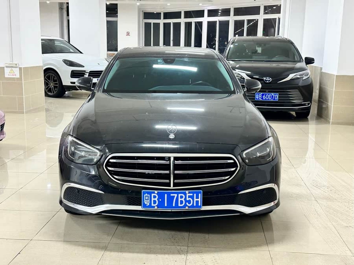 奔馳 奔馳E級(jí)  2023款 改款 E 300 L 時(shí)尚型圖片