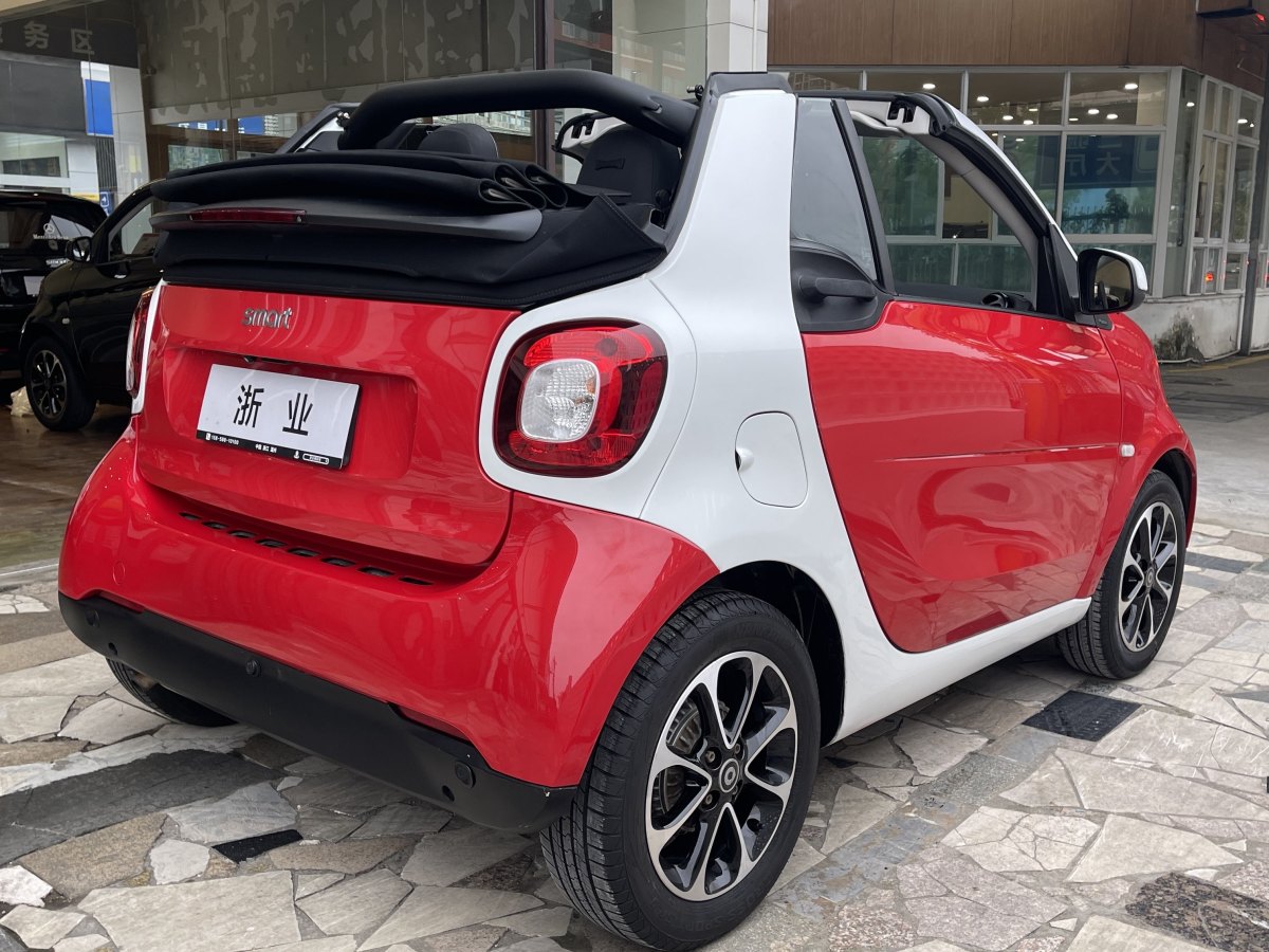 smart fortwo  2016款 1.0L 52千瓦敞篷激情版圖片