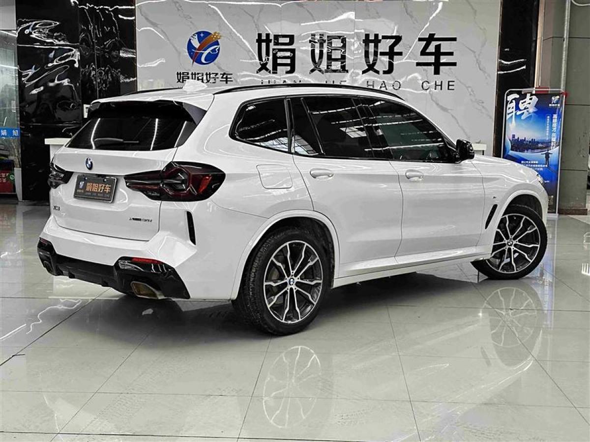 寶馬 寶馬X3  2022款 xDrive30i 領(lǐng)先型 M曜夜套裝圖片