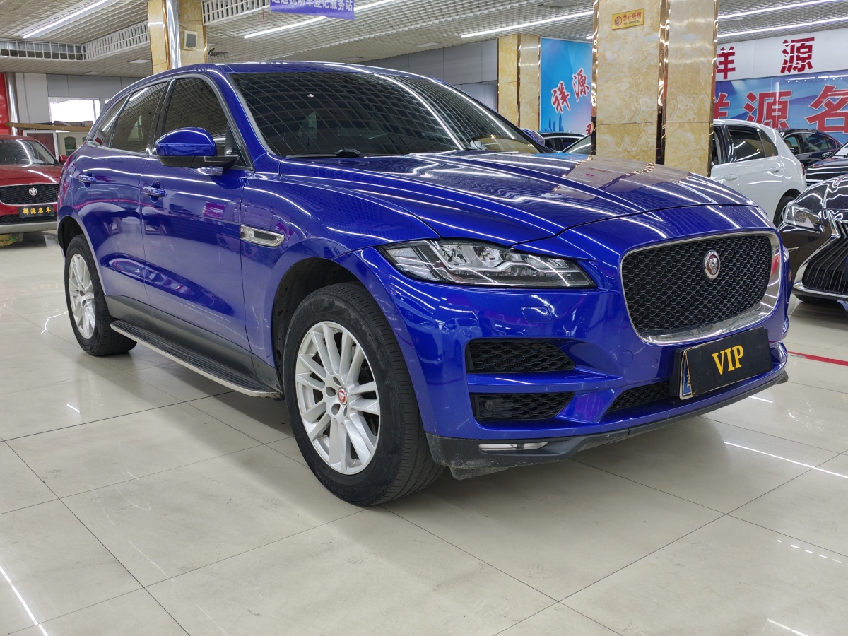 2018年1月捷豹 F-PACE  2018款 2.0T 兩驅(qū)都市尊享版