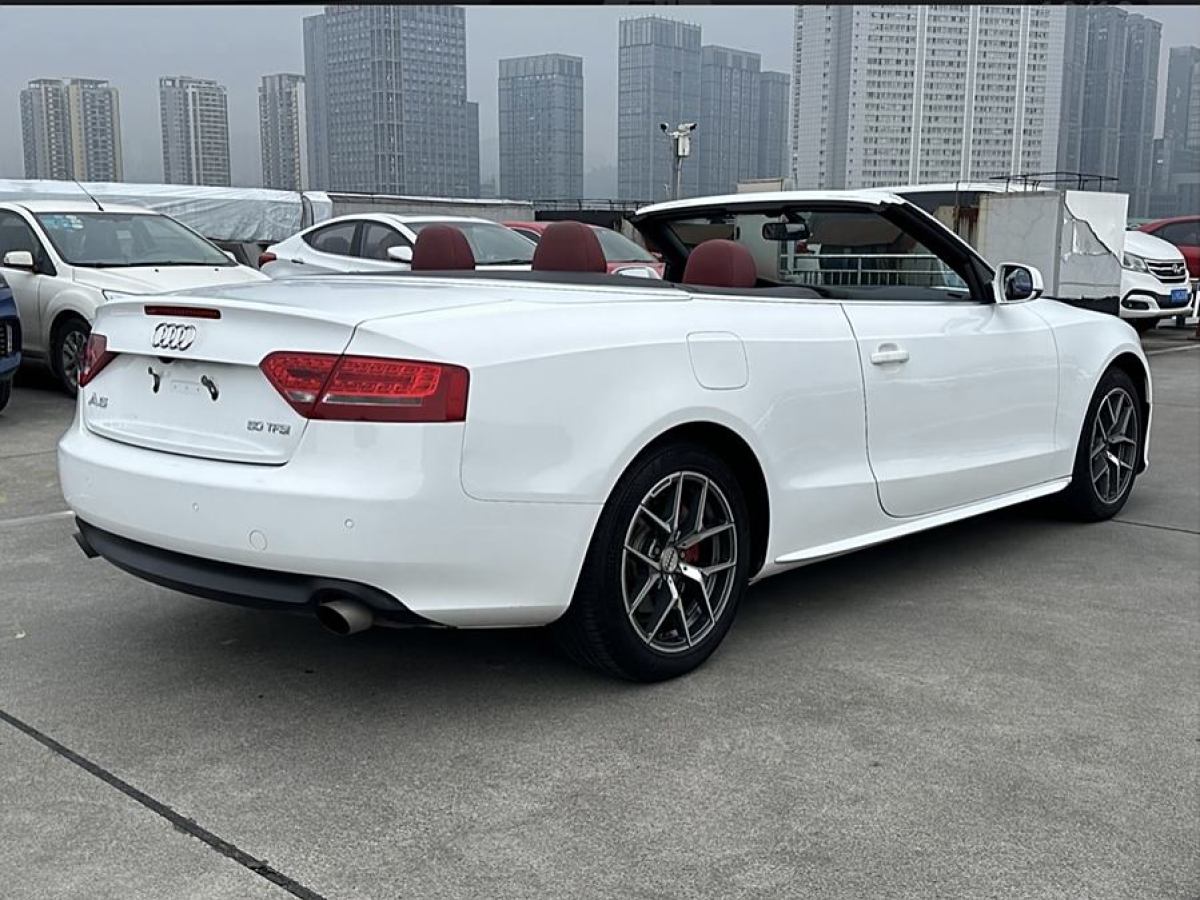 2011年8月奧迪 奧迪A5  2012款 2.0TFSI Cabriolet