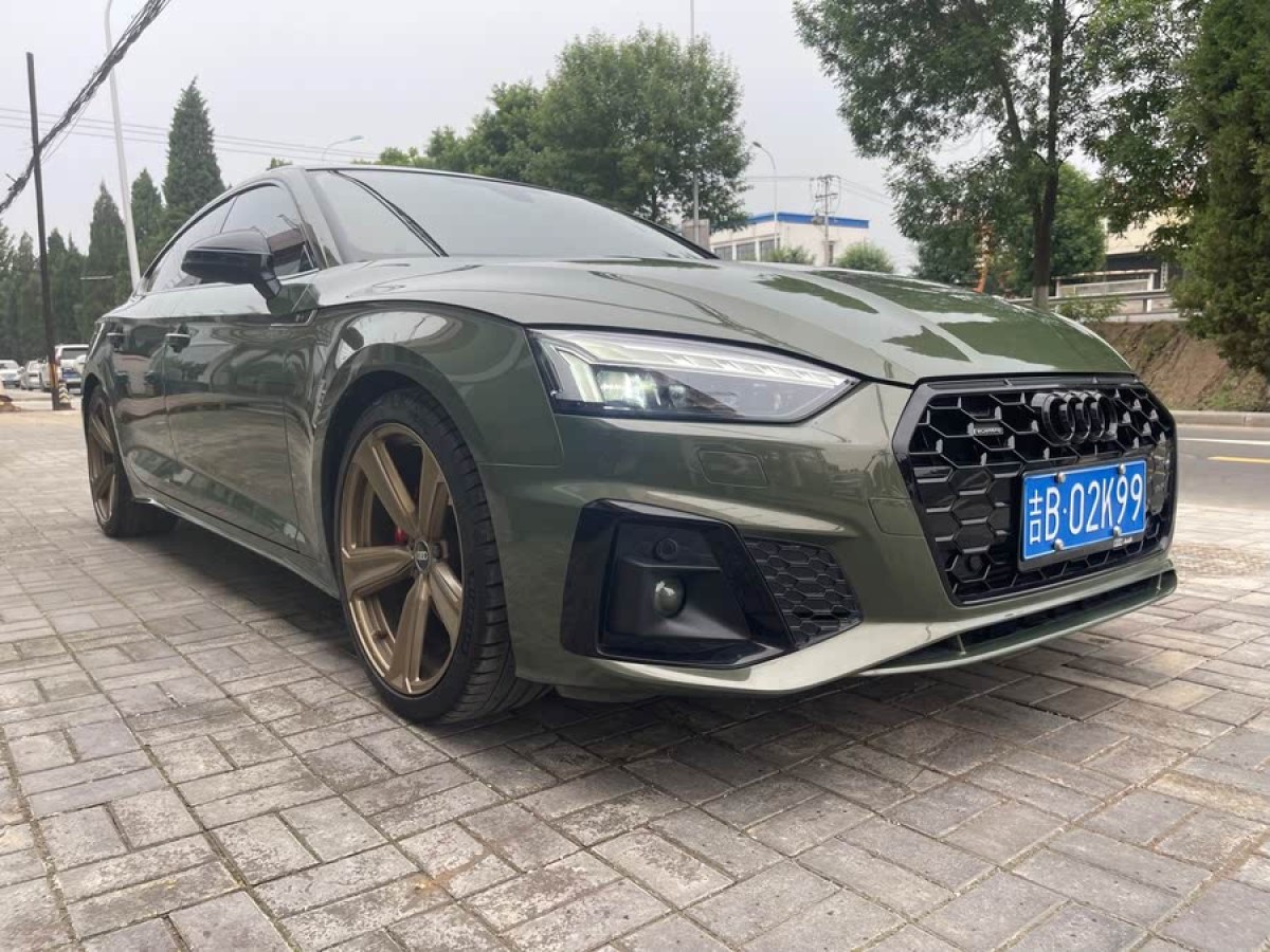 奧迪 奧迪A5  2021款 Sportback 40 TFSI quattro 豪華致雅型圖片