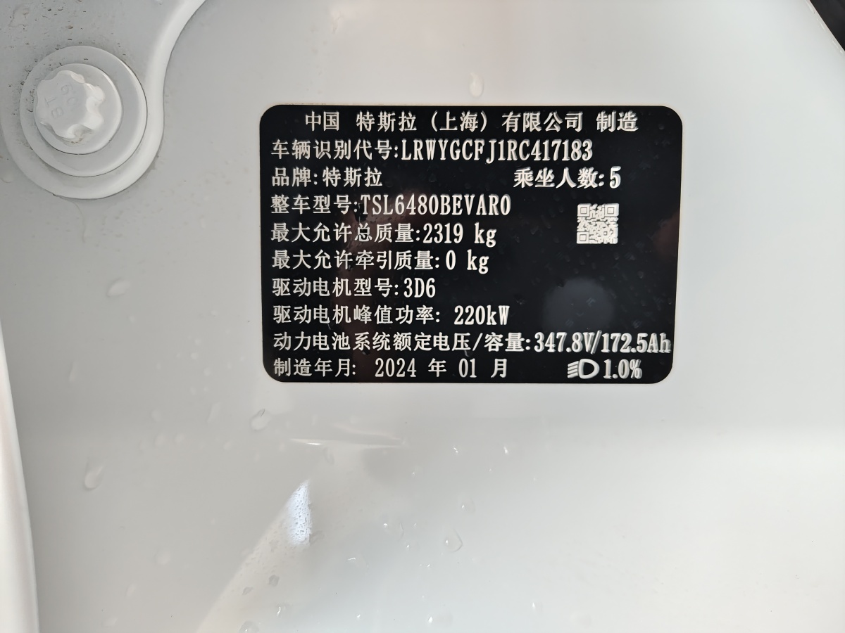 特斯拉 Model 3  2020款 改款 長續(xù)航后輪驅(qū)動版圖片