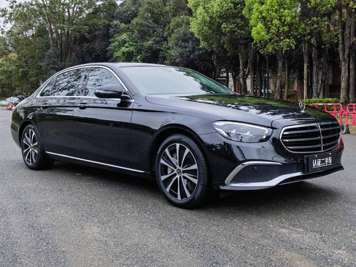 奔馳 奔馳E級新能源  2022款 改款 E 350 e L 插電式混合動力轎車圖片