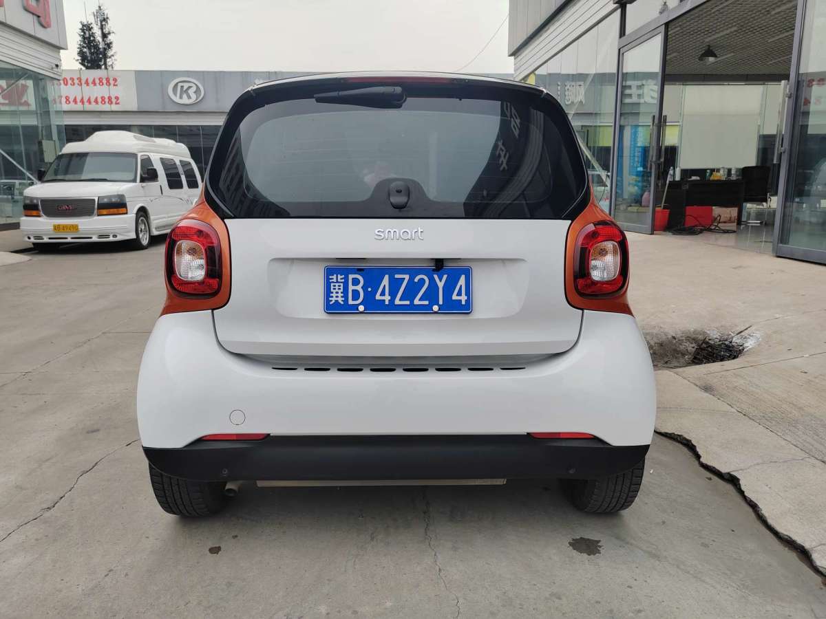 2018年07月smart fortwo  2018款 1.0L 52千瓦硬頂靈動版