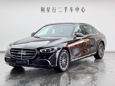 2023年9月 奔馳 奔馳S級新能源(進口) 改款 S 450 e L 插電式混合動力轎車圖片