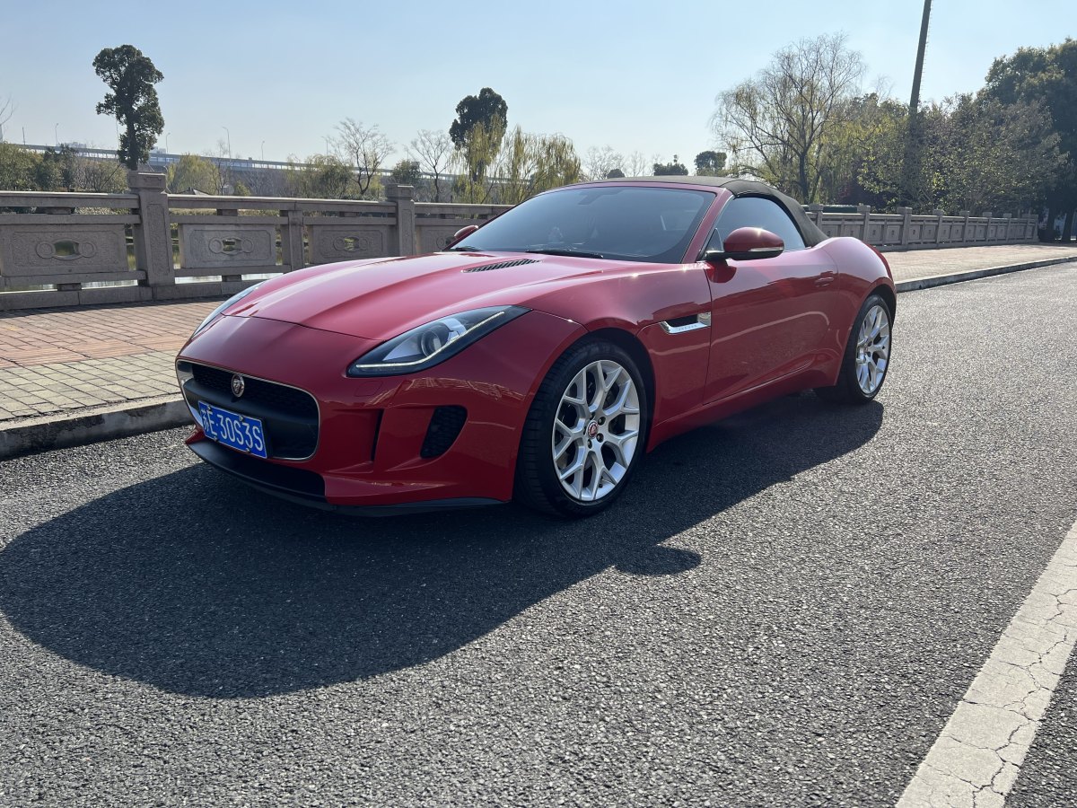 捷豹 F-TYPE  2016款 3.0T 敞篷版圖片