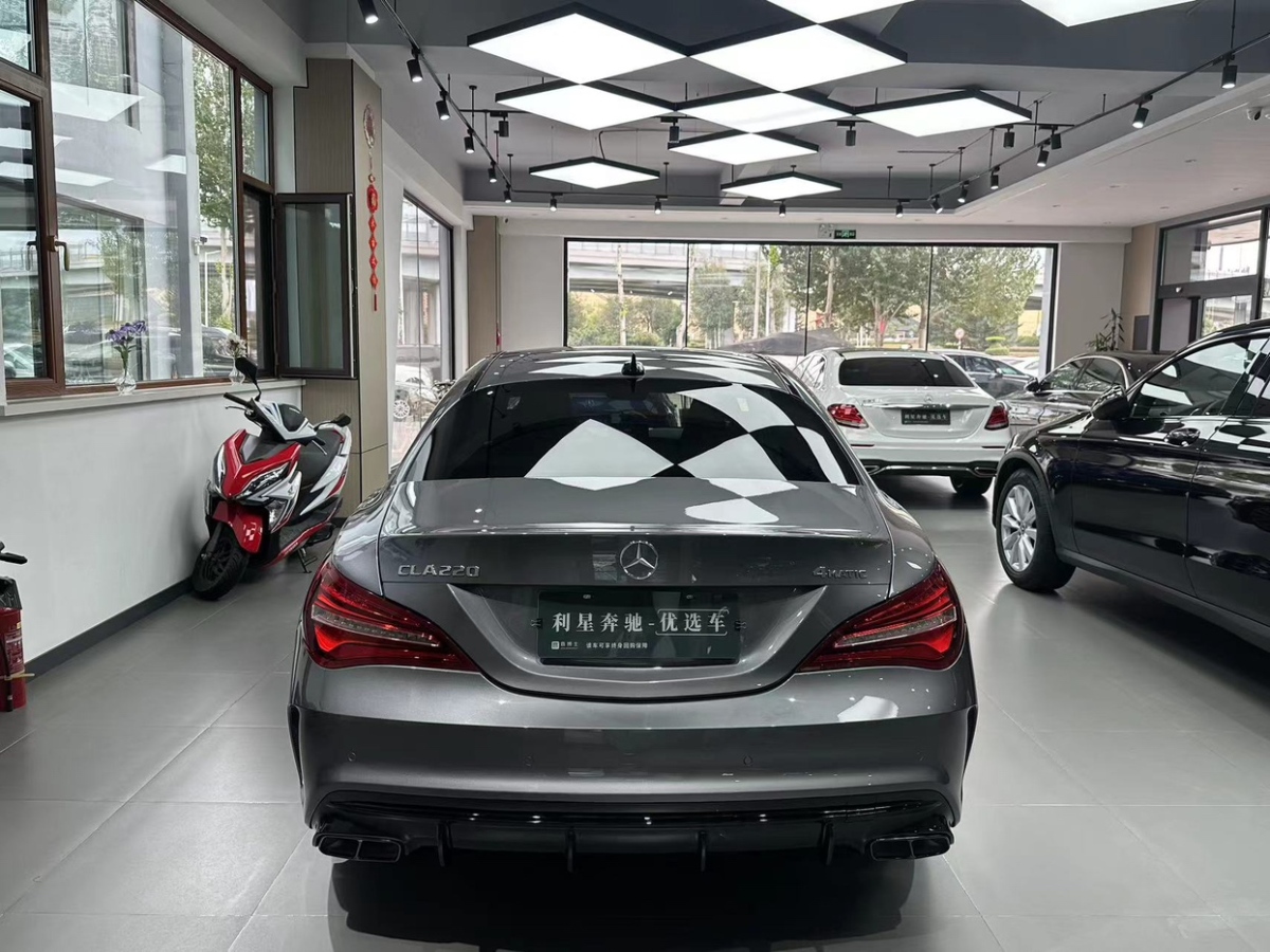 2018年6月奔馳 奔馳CLA級  2018款 CLA 220 4MATIC