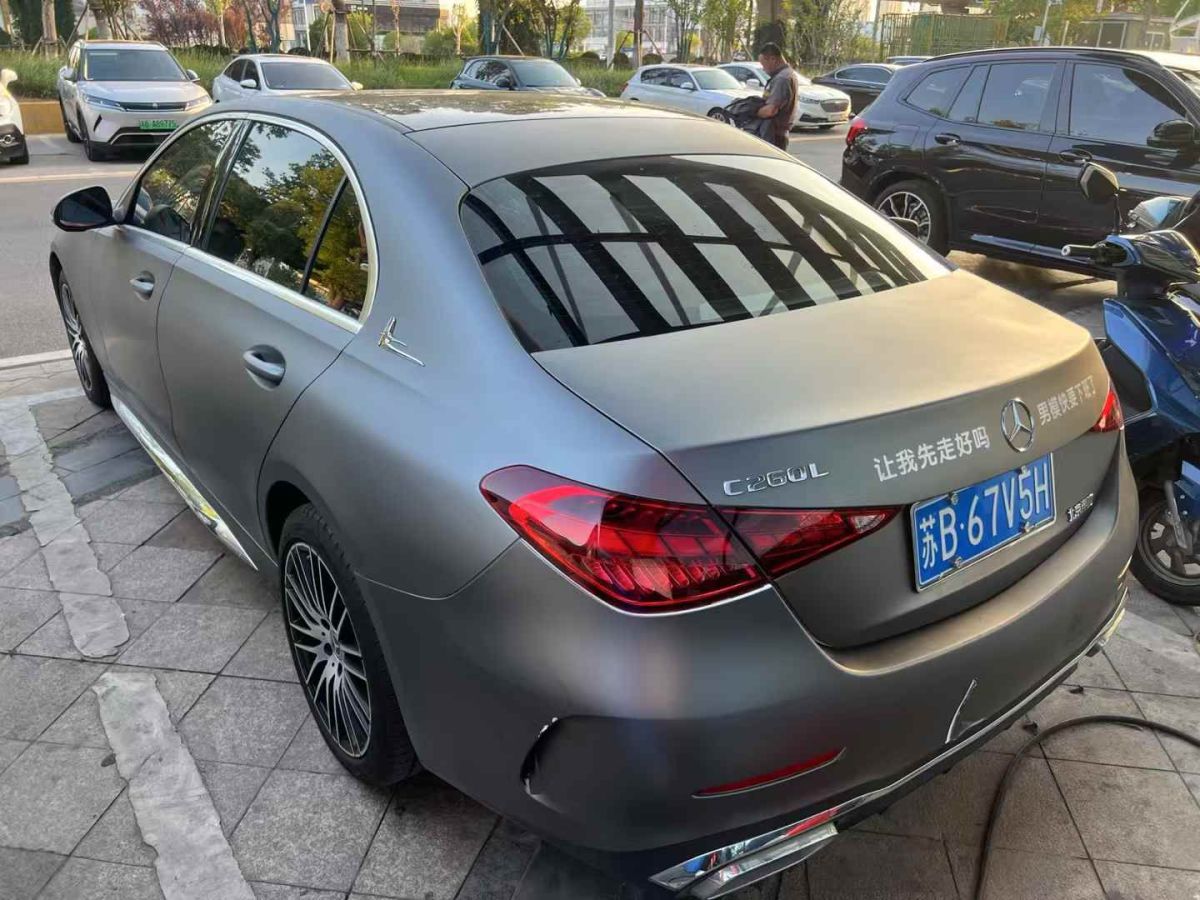 奔馳 奔馳C級  2024款 C 200 L 運動版圖片