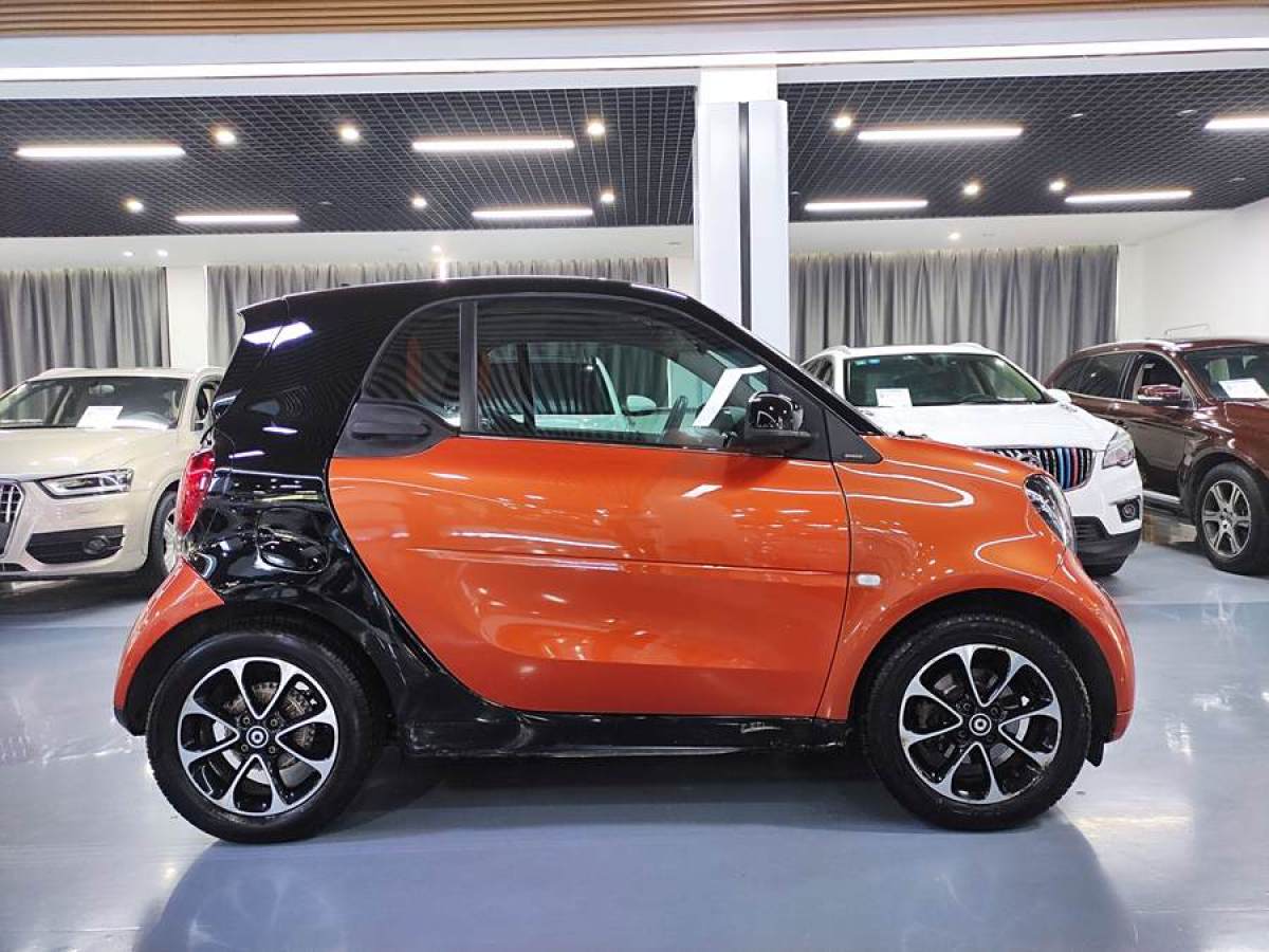 smart fortwo  2015款 1.0L 52千瓦硬頂激情版圖片