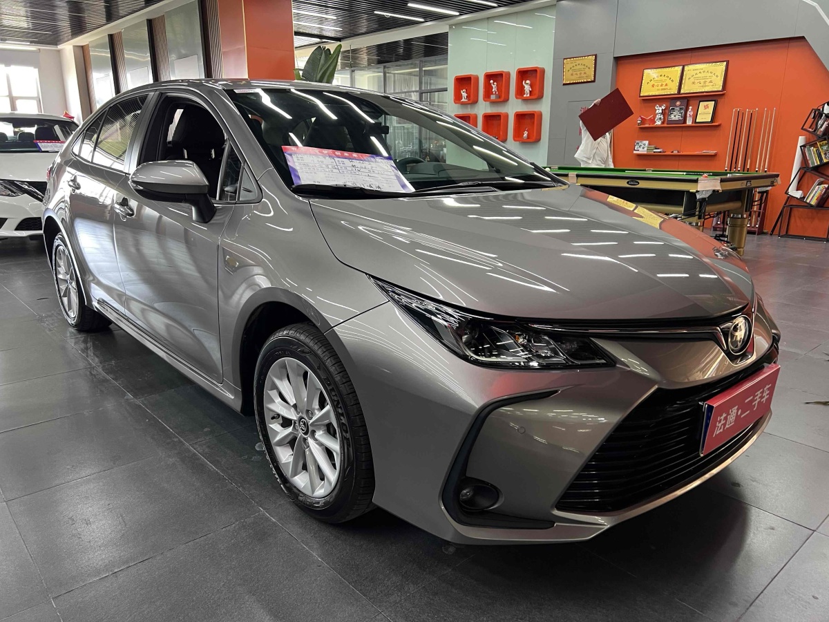 2021年2月豐田 卡羅拉  2021款 1.2T S-CVT 豪華版