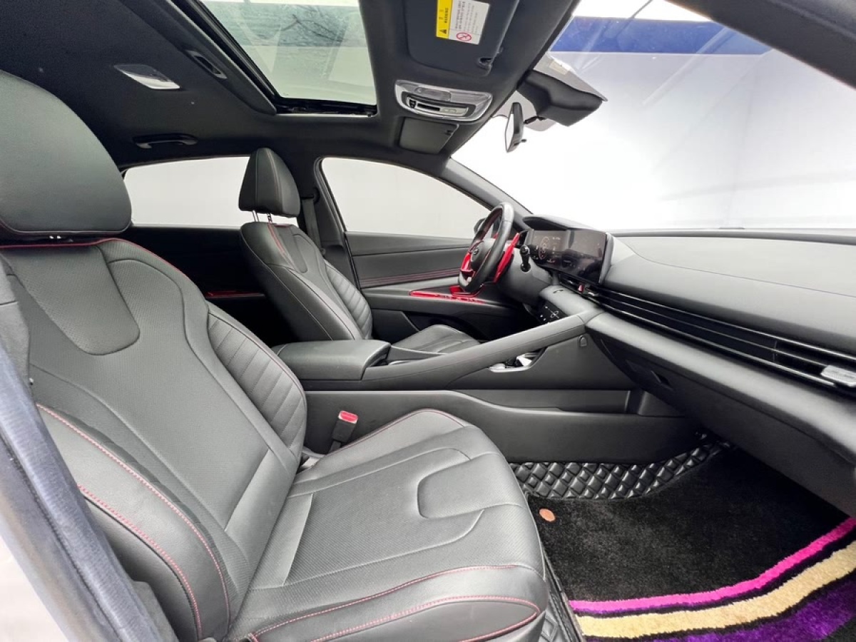 現(xiàn)代 伊蘭特  2023款 240TGDi DCT N Line LUX尊貴版圖片