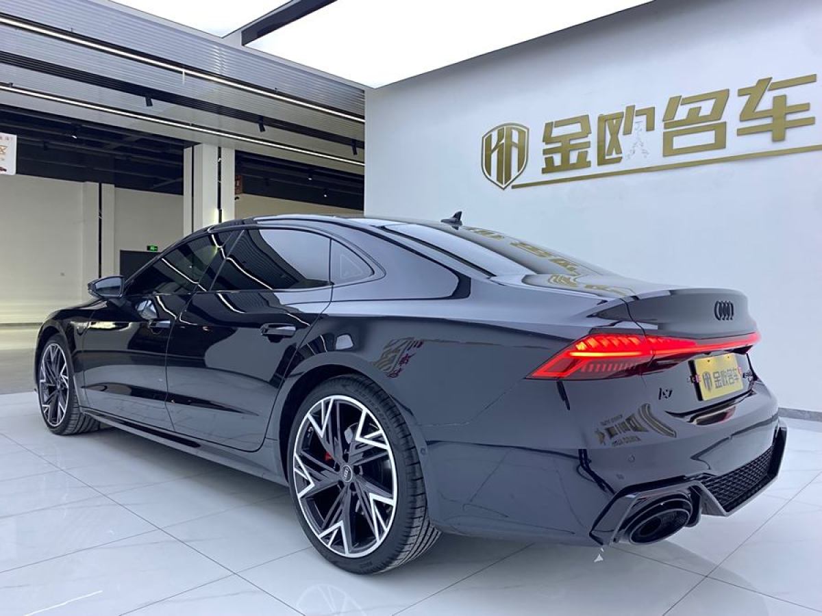 奧迪 奧迪A7L  2024款 45 TFSI quattro 黑武士版圖片