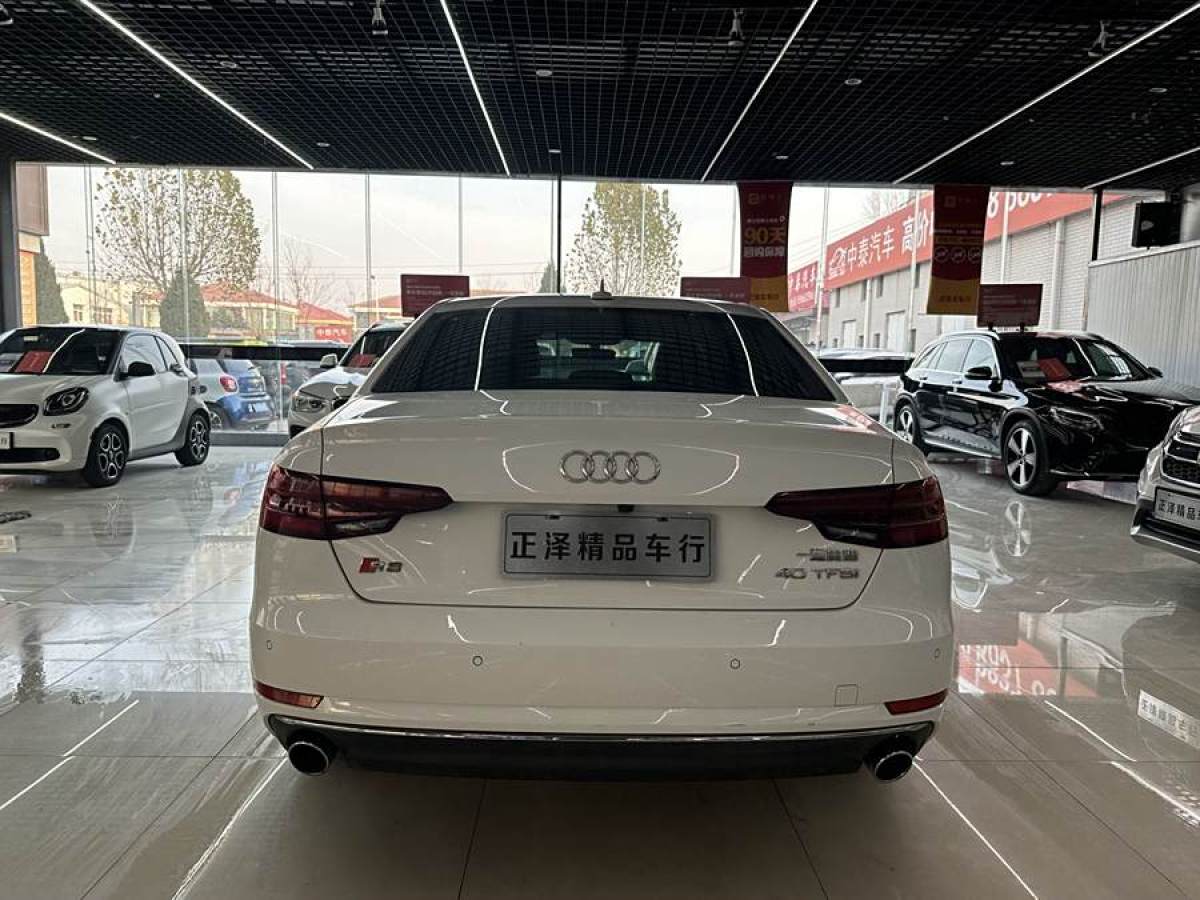 奧迪 奧迪A4L  2018款 30周年年型 40 TFSI 進取型圖片