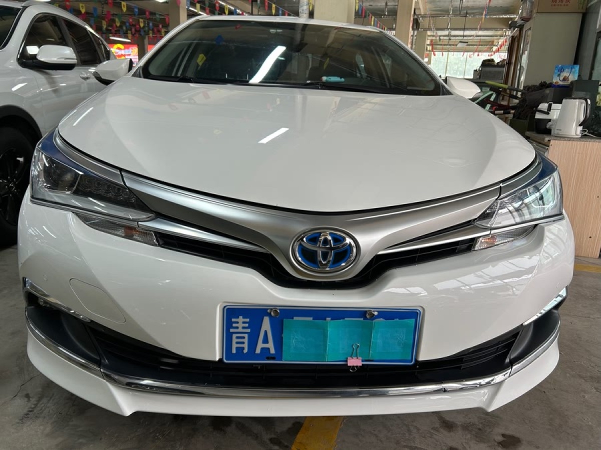 豐田 卡羅拉  2017款 改款雙擎 1.8L E-CVT精英版圖片