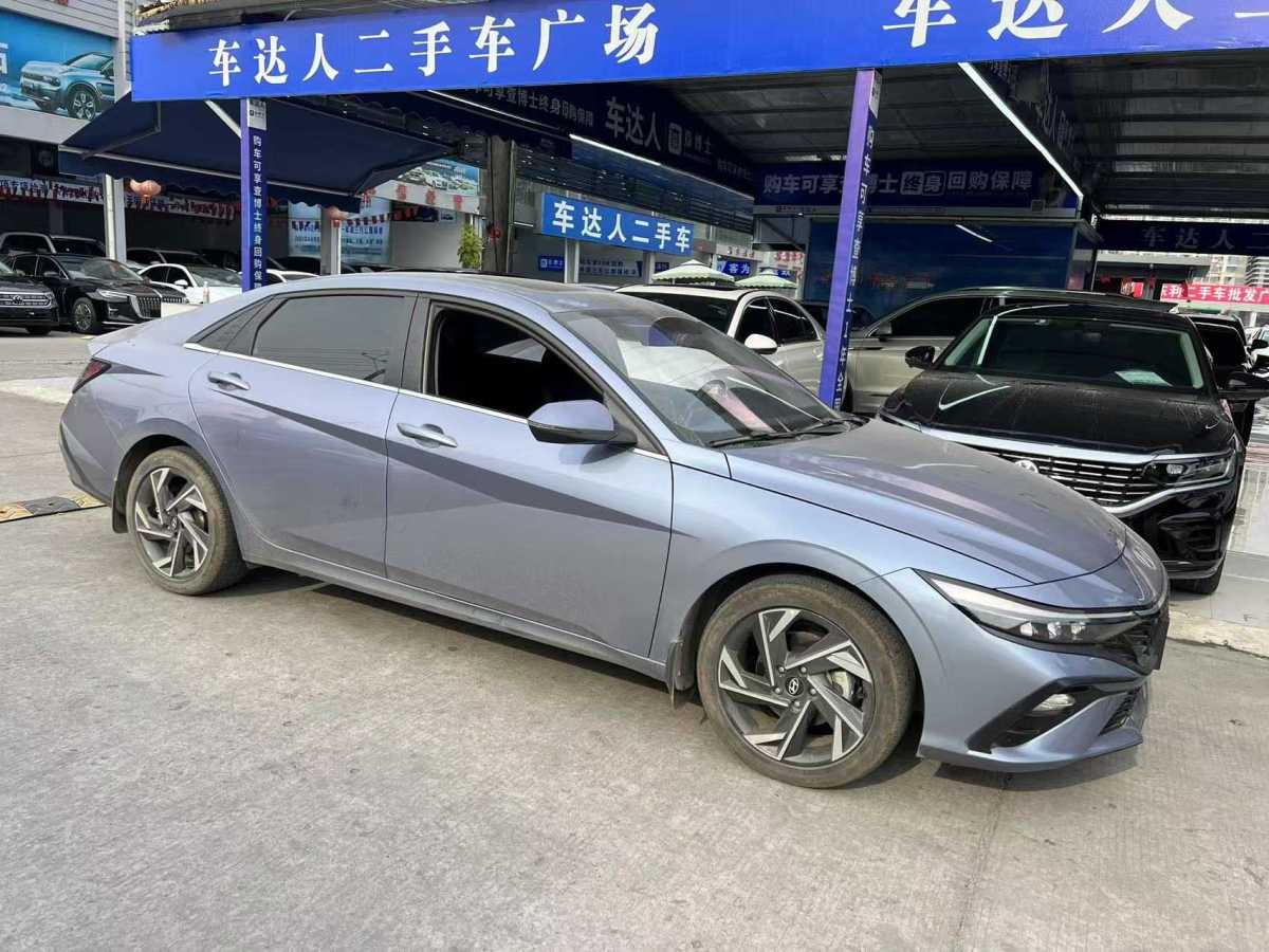 現(xiàn)代 伊蘭特  2023款 1.5L CVT GLX精英版圖片