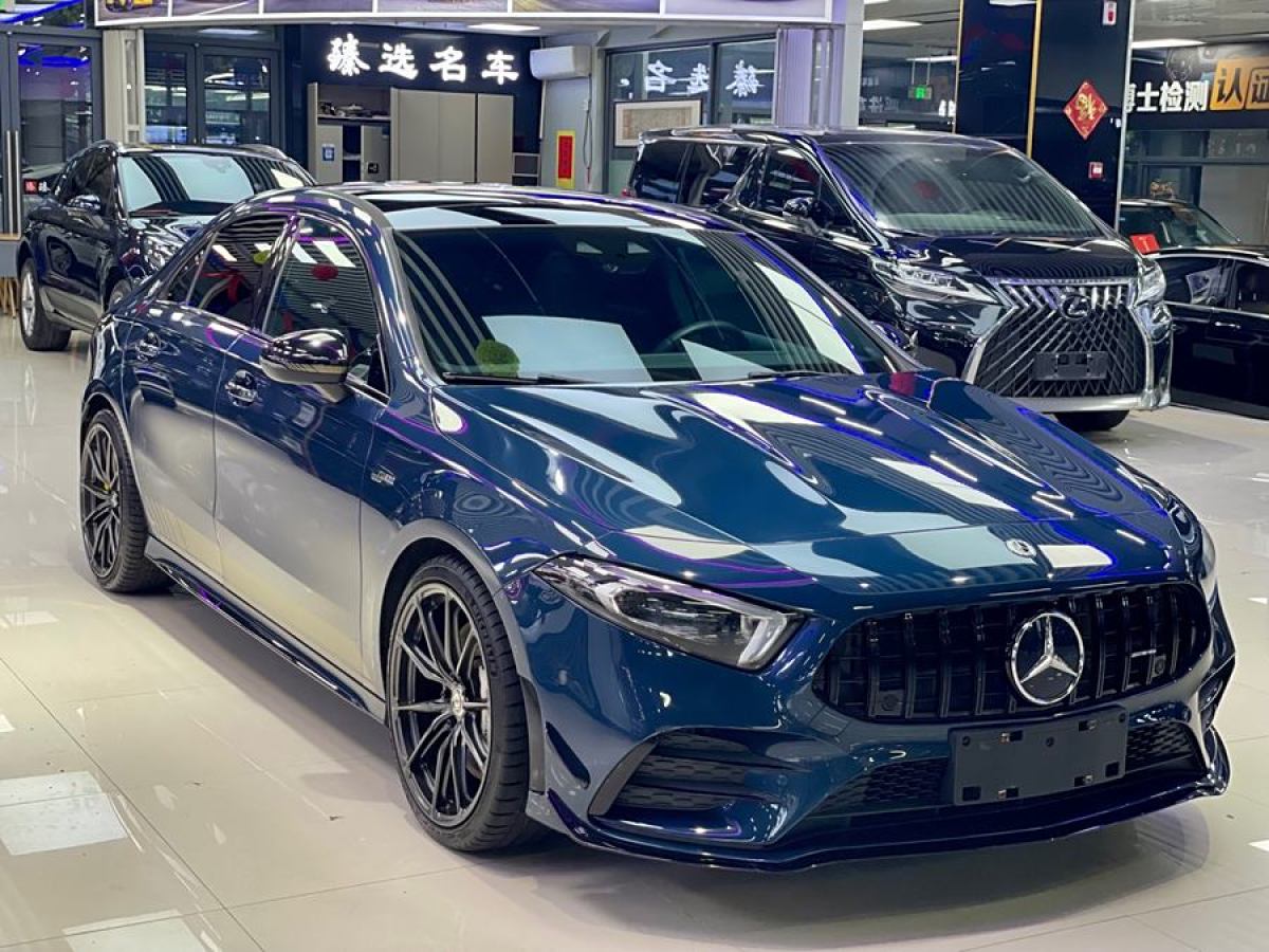 奔馳 奔馳A級(jí)AMG  2020款 AMG A 35 4MATIC圖片