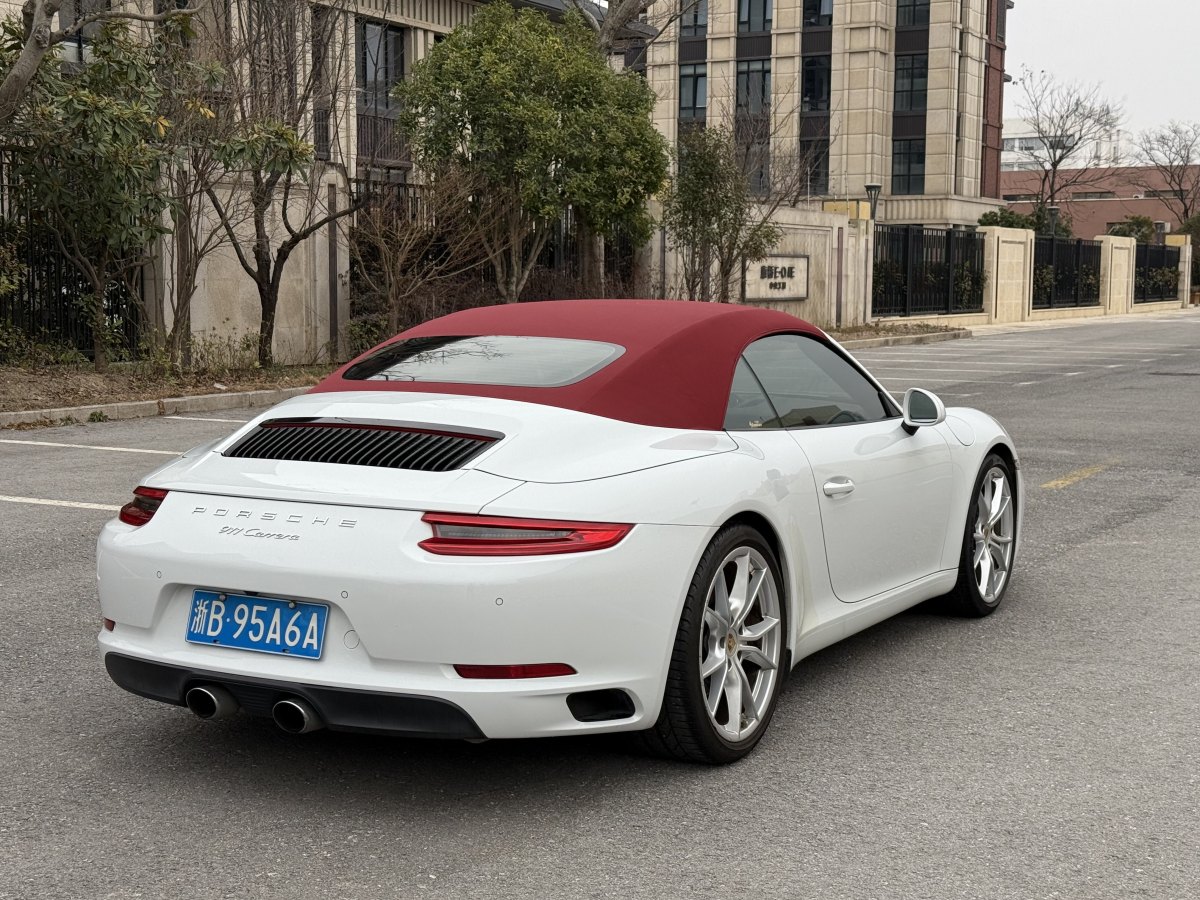 保時(shí)捷 911  2016款 Carrera Cabriolet 3.0T圖片