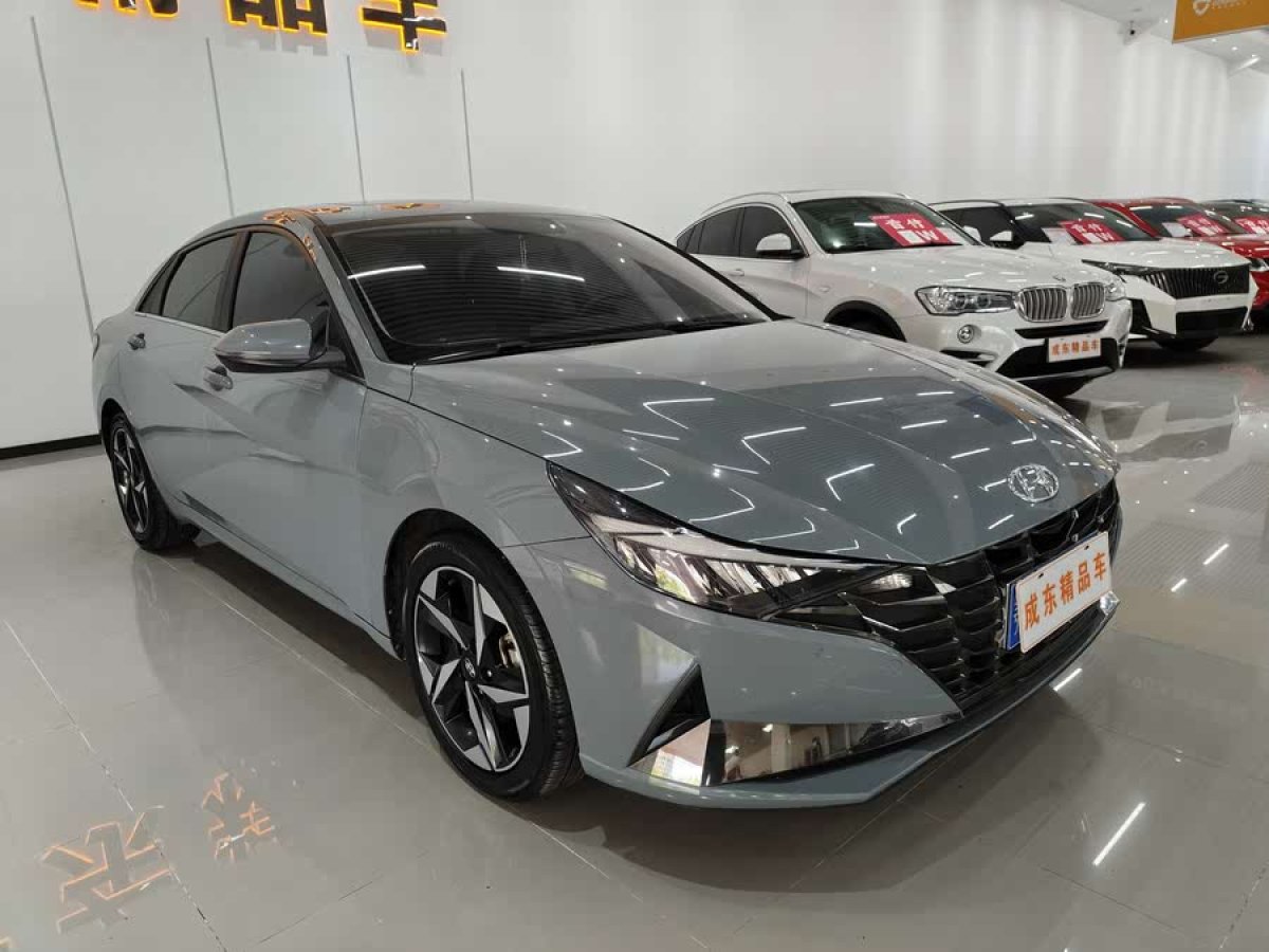 現(xiàn)代 伊蘭特  2021款 1.5L LUX尊貴版圖片