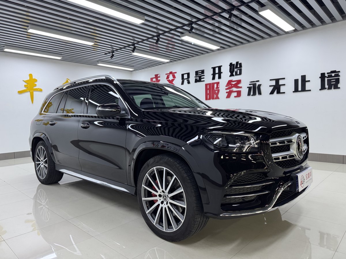 奔馳 奔馳GLS  2022款 改款二 GLS 450 4MATIC 時尚型圖片