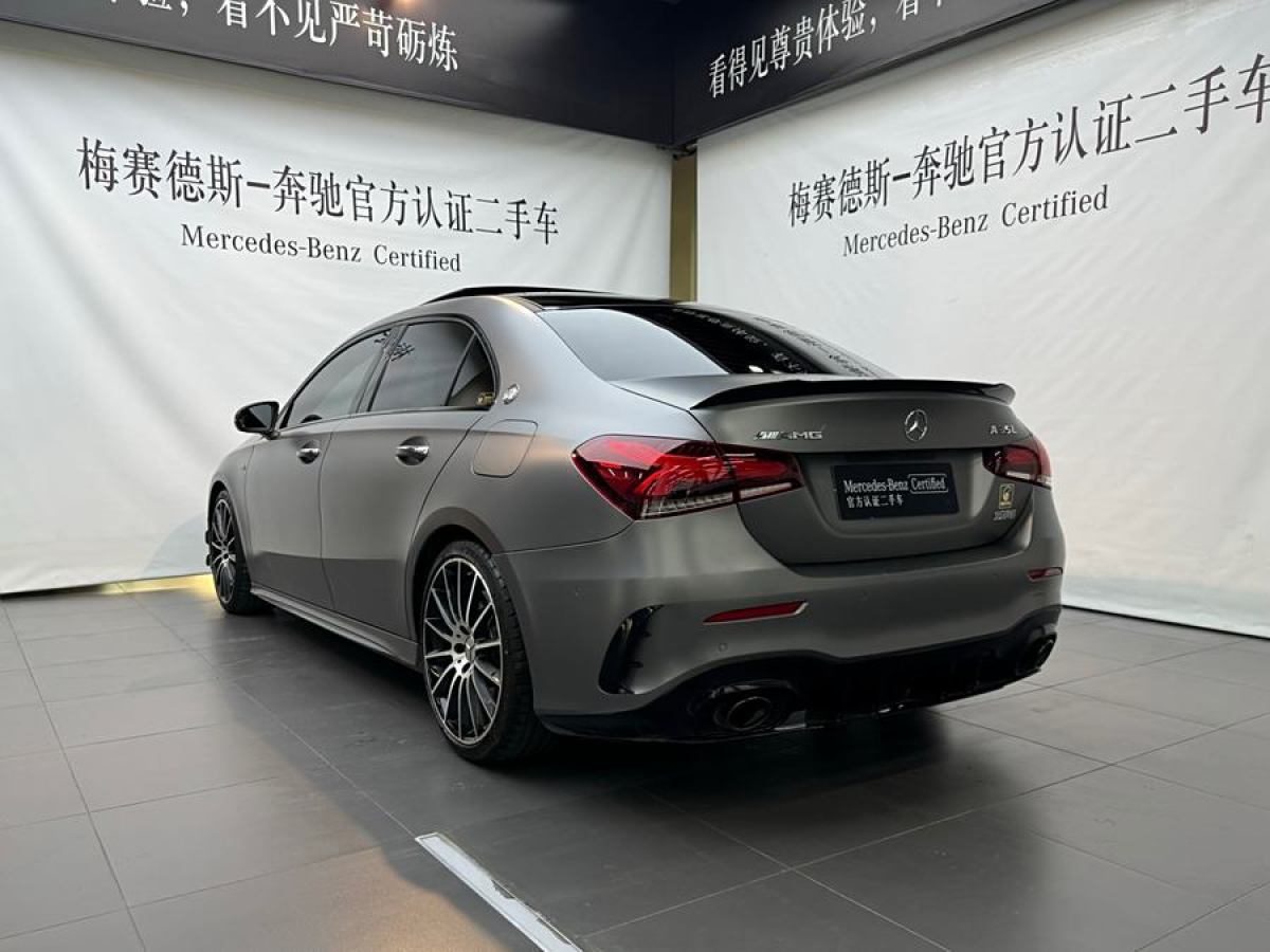 2020年10月奔馳 奔馳A級(jí)AMG  2019款 AMG A 35 L 4MATIC