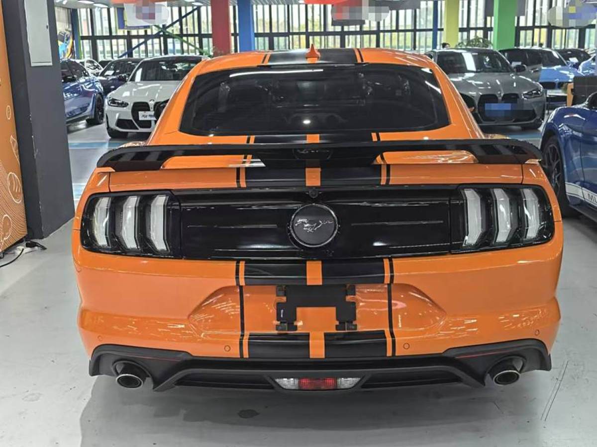 福特 Mustang  2020款 2.3L EcoBoost 黑曜魅影特別版圖片