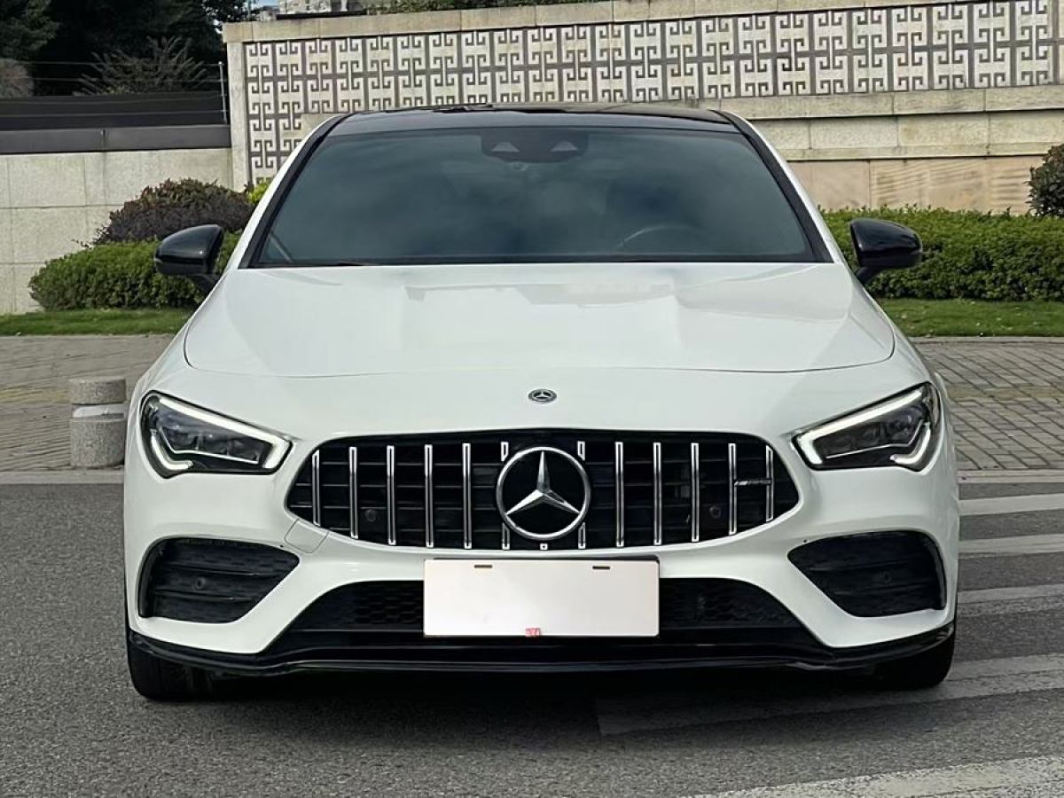 奔馳 奔馳CLA級AMG  2020款 AMG CLA 35 4MATIC圖片