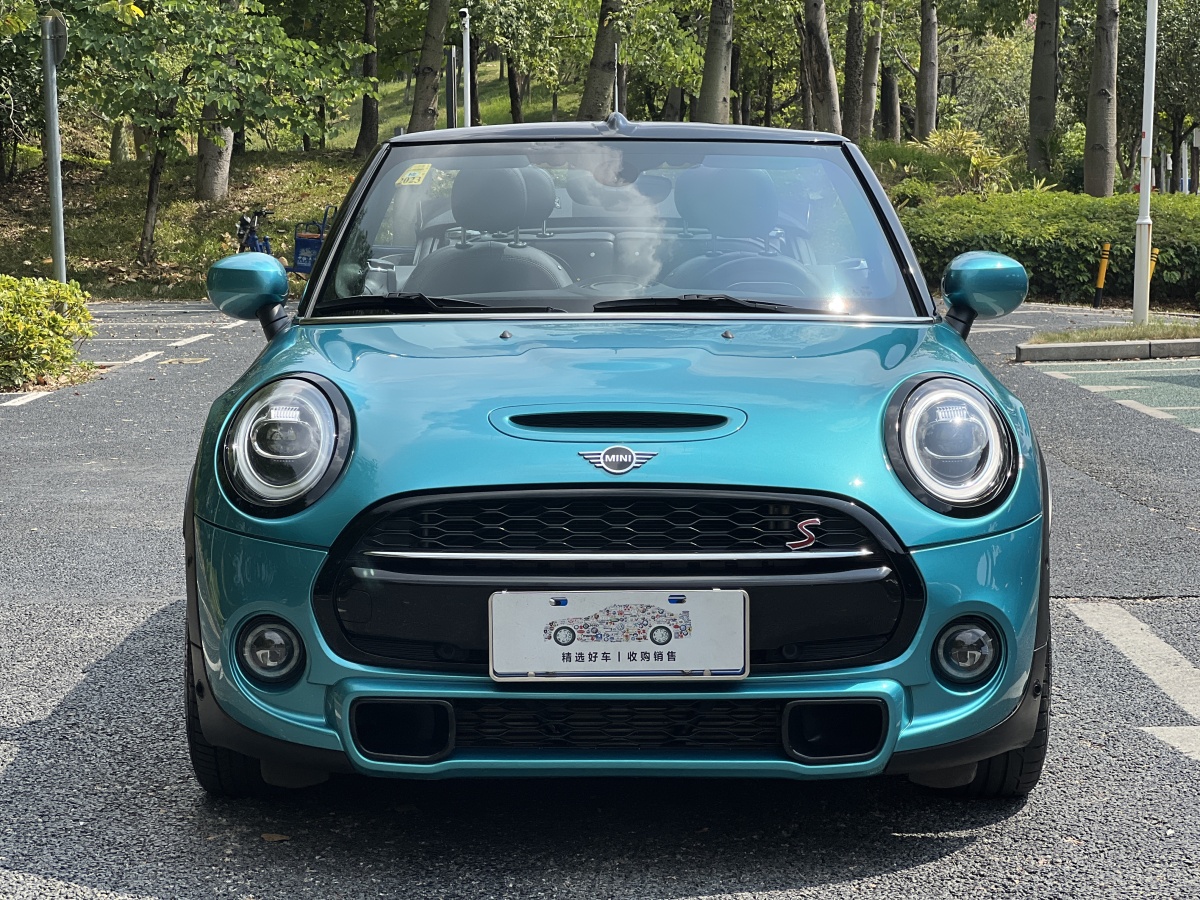 2021年8月MINI MINI  2021款 2.0T COOPER S CABRIO 加勒比藍(lán)典藏版