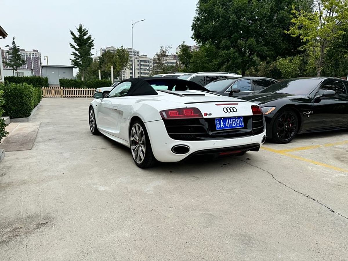 2013年6月奧迪 奧迪R8  2011款 Spyder 5.2 FSI quattro