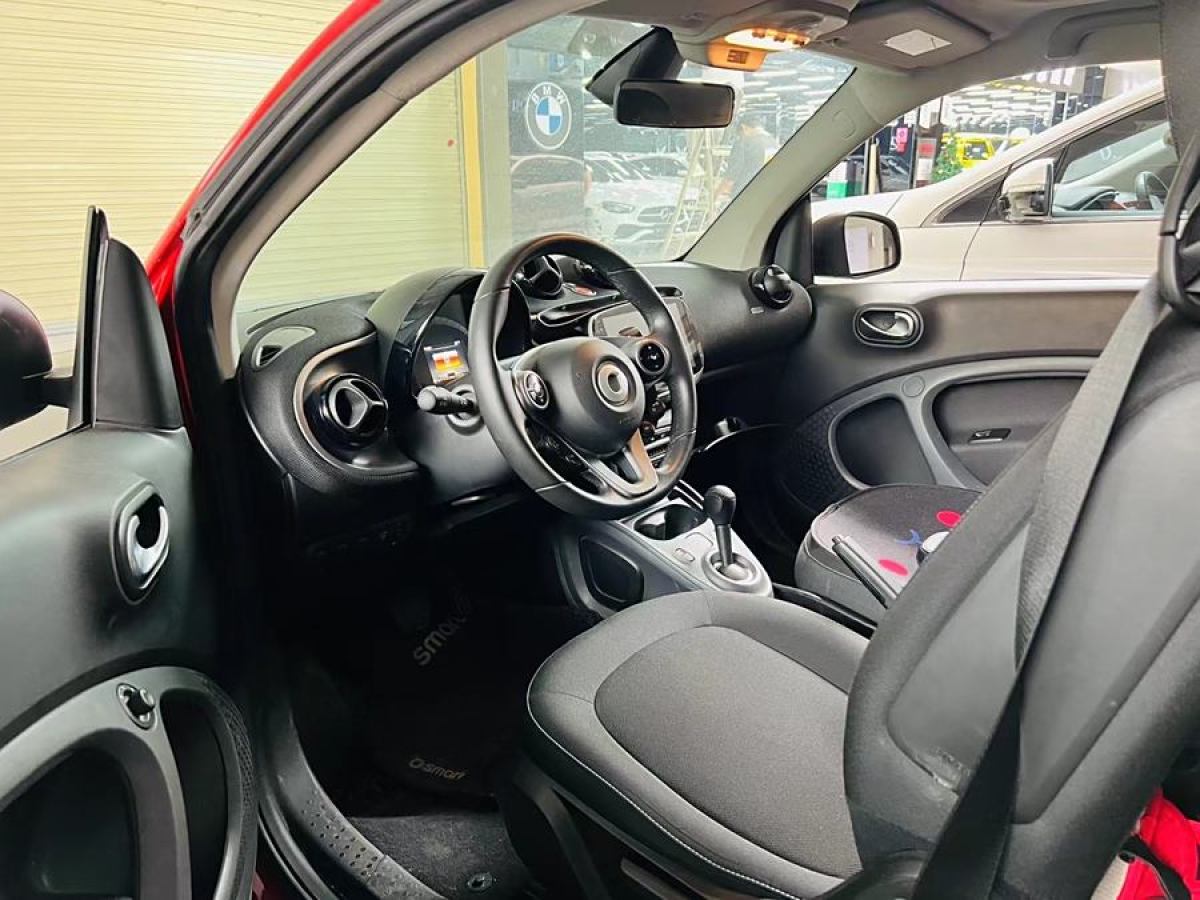 2019年6月smart fortwo  2019款 0.9T 66千瓦硬頂動擎版 國VI