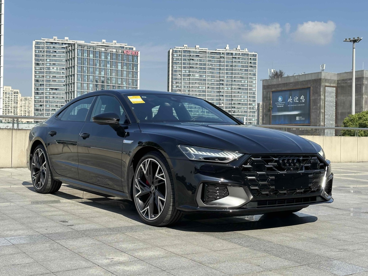 奧迪 奧迪A7L  2024款 45 TFSI quattro S-line 黑武士版圖片