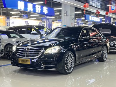 2019年4月 奔馳 奔馳S級(jí)(進(jìn)口) S 450 L 4MATIC圖片