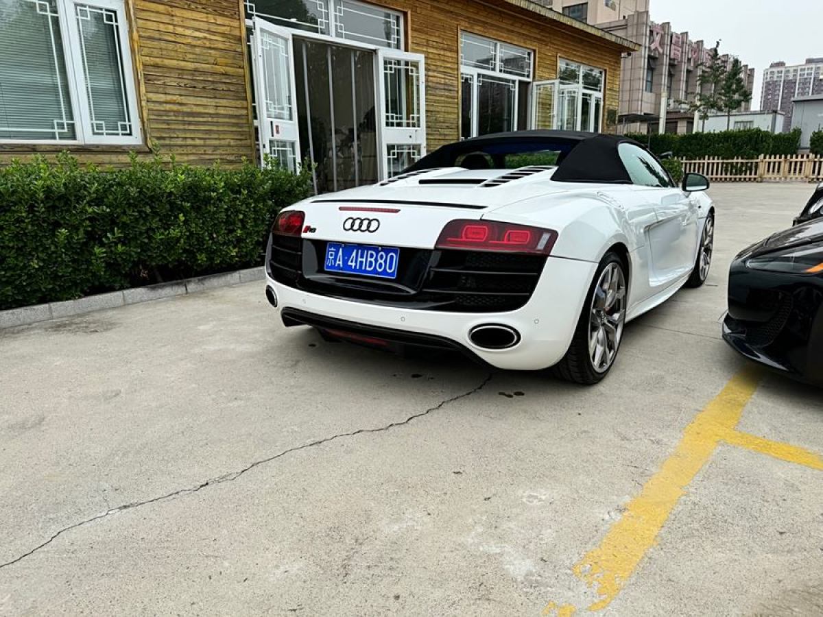 奧迪 奧迪R8  2011款 Spyder 5.2 FSI quattro圖片