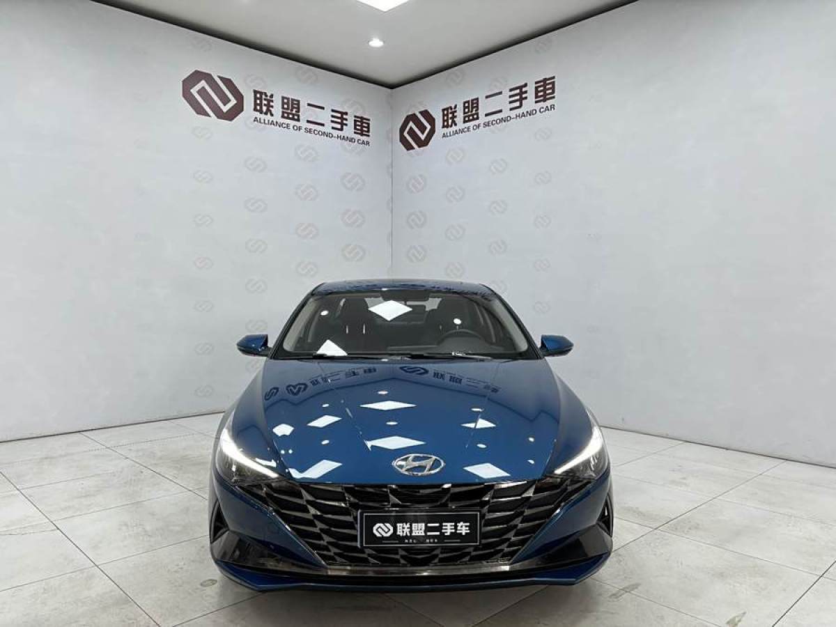 2022年3月現(xiàn)代 伊蘭特  2021款 1.5L GLX精英版