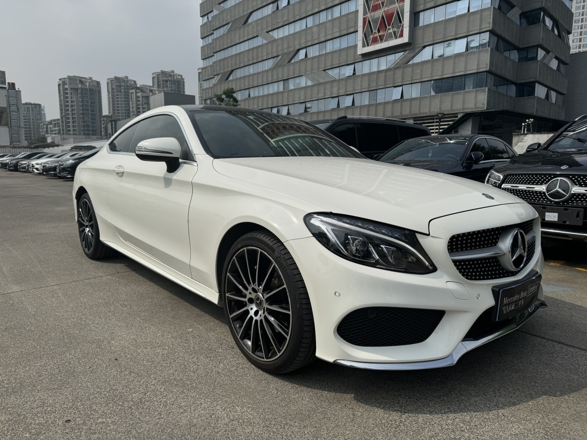 奔馳 奔馳C級  2017款 C 200 4MATIC 轎跑版圖片