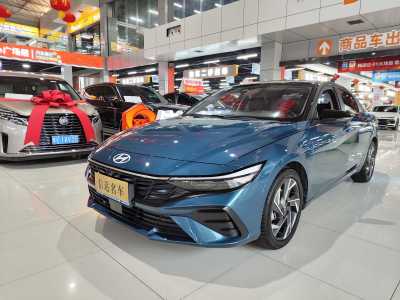 2023年11月 现代 伊兰特 1.5L CVT TOP旗舰版图片