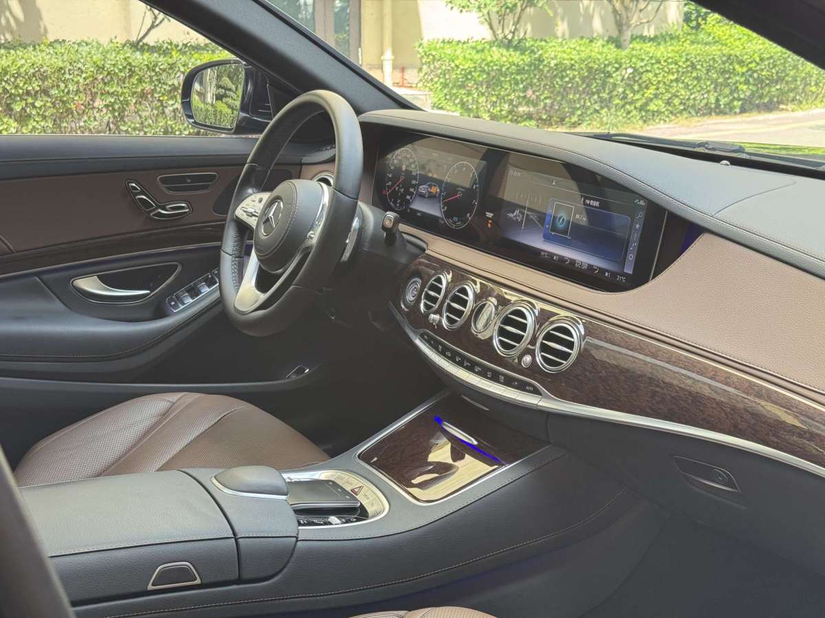 奔馳 奔馳S級  2020款 S 350 L 商務型 臻藏版圖片