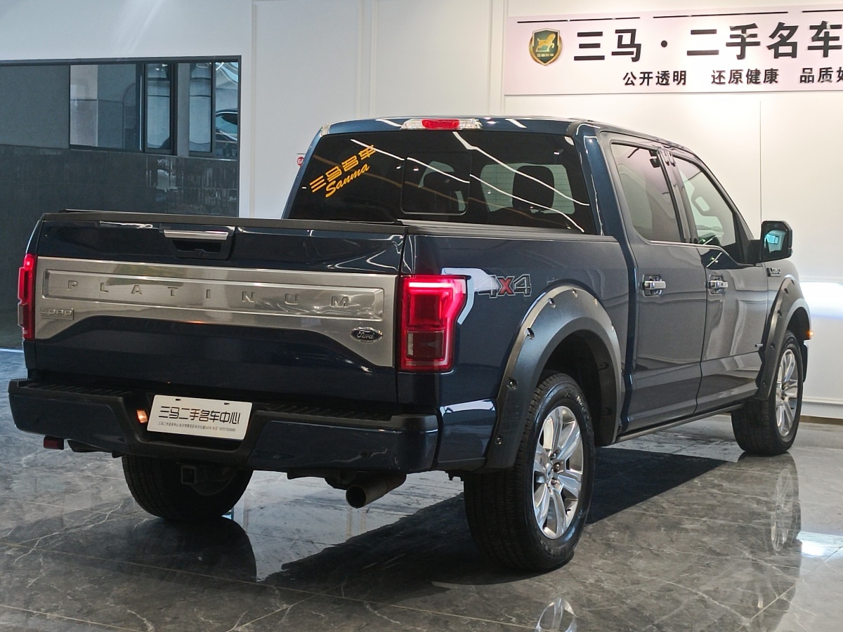 2017年9月福特 F-150  2017款 F-150 SuperCab 3.5T 375hp 四驅(qū) 6.5-ft XLT