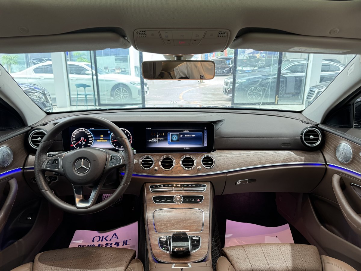2018年3月奔馳 奔馳E級(jí)  2018款 改款 E 200 L 4MATIC