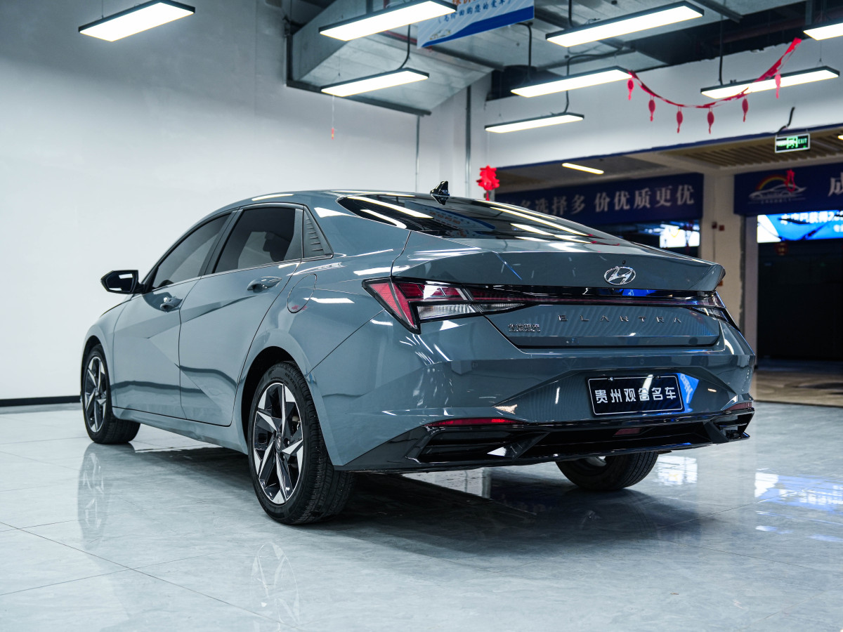 現(xiàn)代 伊蘭特  2022款 1.5L CVT LUX尊貴版圖片