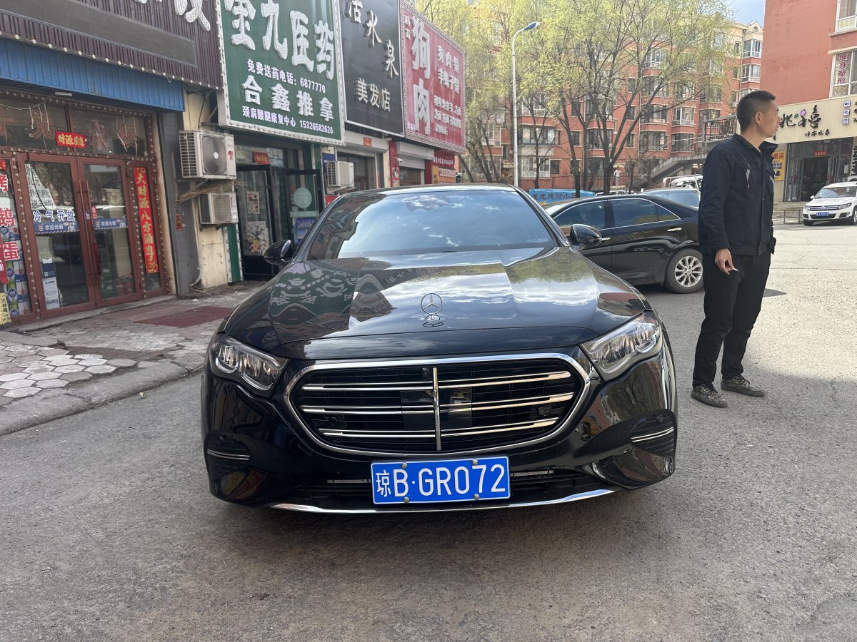奔馳 奔馳E級  2024款 E 300 L 時尚型圖片