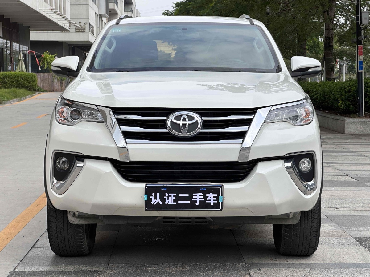 2018年3月豐田 Fortuner  2016款 2.7L 中東版